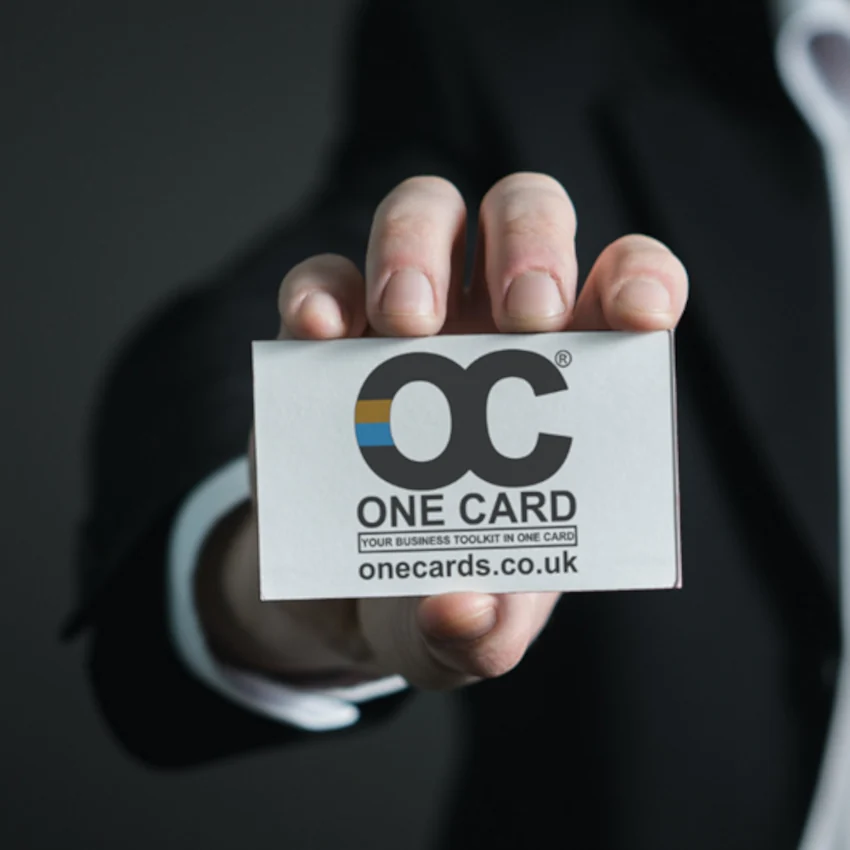 Digital Business Cards such as One Card can significantly cut your exhibition costs