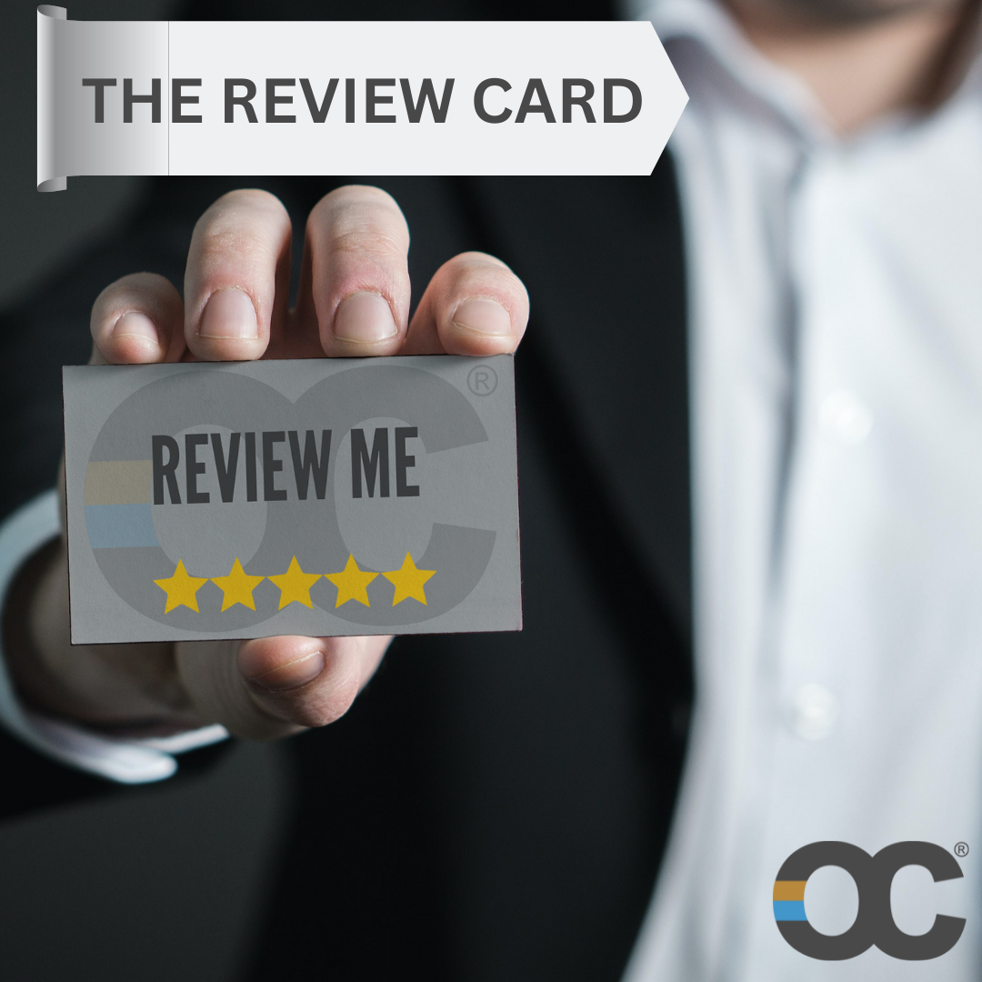 one card review card